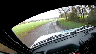 Car 61 in car footage Agbo Stages 2019 SS4