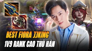 BEST FIORA TRUNG QUỐC JJKING VÀ MÀN 1v9 FARM 24 MẠNG RANK CAO THỦ HÀN CỰC KHÉT