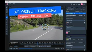 Video annotation tool with AI object tracking