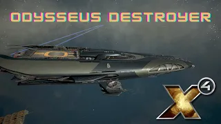 X4 Cradle of Humanity - Odysseus Destroyer