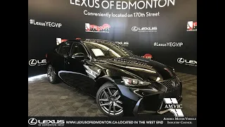 Black 2019 Lexus IS 350 F Sport Series 2 Review - Southeast Edmonton, AB