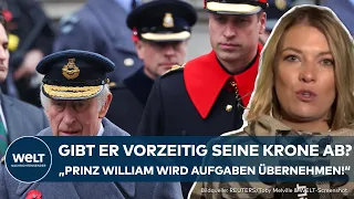 GROßBRITTANIEN: König Charles nimmt Auszeit - Jetzt rückt Prinz William noch mehr ins Rampenlicht!