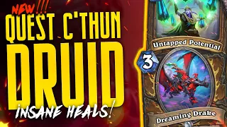 SO. MUCH. HEALING. Quest Druid has tons of value! - Darkmoon Races - Hearthstone