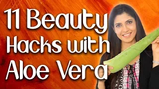 11 Beauty Hacks with Aloe Vera - Ghazal Siddique