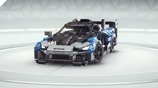 The Most Unique Car! | Asphalt 9 5* Golden Maxed LEGO Technic McLaren Senna GTR Multiplayer
