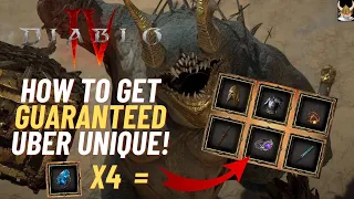 Diablo 4 Guaranteed Way to Get an Uber Unique! ~AND TONS OF BOSS MATERIALS AND STYGIAN STONES!~