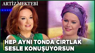 Müjde Ar, Burcu Biricik'in Performansını Beğenmedi - Artiz Mektebi