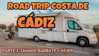 Viajar en Autocaravana Ruta por Cádiz PARTE 3: ZAHARA de los Atunes, BARBATE y VEJER de la Frontera.