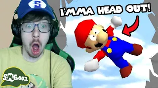 THERE HE GOES! | SMG4 - Mario's Plane Trip Reaction!