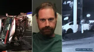 VIDEO: Alleged DUI driver causes multi-car crash that injured 4 in Santa Ana | ABC7