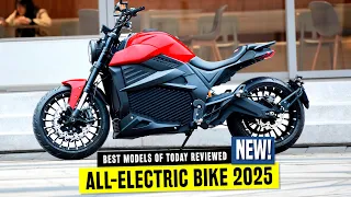 7 All-New Electric Motorcycles Showcased at the Latest Motorshows