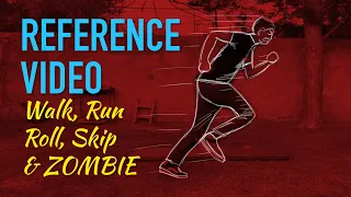 Reference Video Only. How to animate a Walk using reference video.