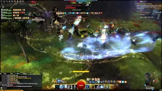 Guild Wars 2 World Guardians [WvW] vs Far Shiverpeaks [XT], camp fight