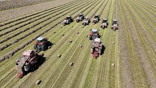 The Crew and Equipment Behind a 240,000 Bale Hay Farm