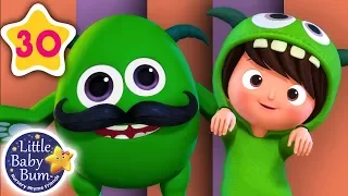 Learn The Monster Dance | 30 Minutes of Nursery Rhymes | Learn With LBB | Little Baby Bum