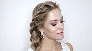 КРАСИВОЕ И ПРОСТОЕ ПЛЕТЕНИЕ НА КАЖДЫЙ ДЕНЬ | 2-MIN TWISTED BRAID HAIRSTYLE TUTORIAL