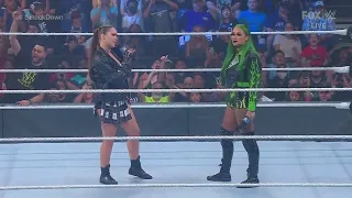 Shotzi Confronts Ronda Rousey
