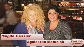 Magda Gessler z Agnieszką Matusiak w Dialogach Expressu Część 1