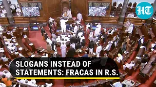 Parliament: Debate on farmers disrupted; Opposition raises slogans, govt slams