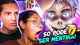 ISSO É VERDADE? 😲 Reagindo a Tipo Satoru Gojo 😈 RECEPTACULO DO XAMÃ: SUKUNA MODE | Prod. Sid | MHRAP