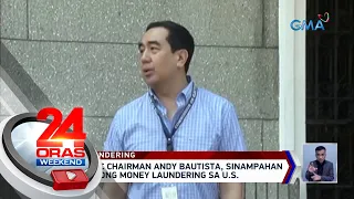 Ex-Comelec chairman Andy Bautista, sinampahan ng reklamong money laundering sa... | 24 Oras Weekend