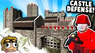CASTLE FORTRESS DEFENSE in WW1! | Ravenfield Best Mods Gameplay