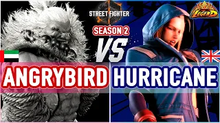 SF6 🔥 Angrybird (Akuma) vs Hurricane (Cammy) 🔥 SF6 High Level Gameplay