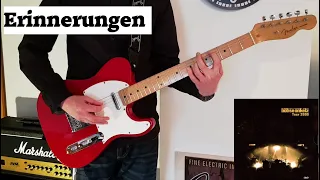 Erinnerungen (Böhse Onkelz) | Gitarren-Cover (Live-Version mit 2 Solos)