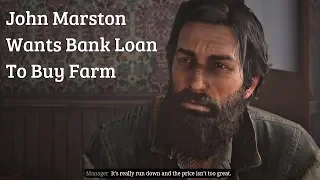 Red Dead redemption 2 - John Marston Gets Bank Loan For Farm & Meets Uncle After Many Years