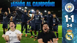 MANCHESTER CITY VS REAL MADRID REACCIÓN | ¡AVANZAMOS A SEMIFINALES EN LOS PENALTIS!