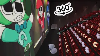 Alphabet lore 360° - CINEMA HALL | Letter B react to Alphabet Lore meme  | VR/360° Experience