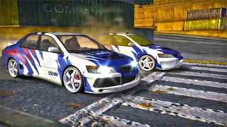 Mitsubishi Lancer Evolution VIII Stock vs Earl | Blacklist 9 NFSMW