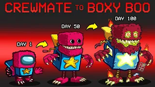 Crewmate to Boxy Boo Mod in Among Us