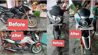 Modifying Apache RTR 180 From Black to white and red