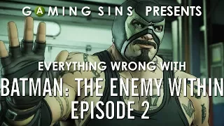 Everything Wrong With Batman: The Enemy Within Episode 2 in 7 Minutes or Less | GamingSins