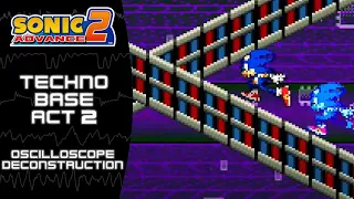 Sonic Advance 2 (GBA) - Techno Base Act 2 - Oscilloscope Deconstruction