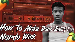How to Make 'Dark Atlanta' Type Beats For Nardo Wick | Fl Studio Beat Tutorial