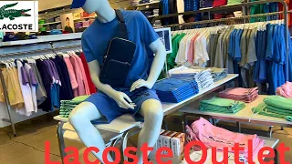 LACOSTE POLO SHIRTS 2 for $119 MIX MATCH At LACOSTE OUTLET | SHOPPING HAUL
