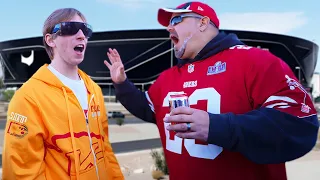 Chiefs Fan Trolls 49ers (Super Bowl)!