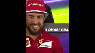 Fernando Alonso in an Akward Position 😂