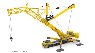 Blender Liebherr LTM 11200 - 9.1 Mobile Crane