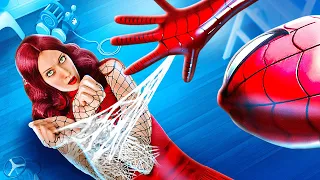 TRUCOS DE CAMBIO DE IMAGEN de TikTok | Spider-Girl recibe TRANSFORMACIÓN EXTREMA sorpresa de Ha Hack