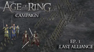 Age of the Ring Campaign | Mission 1 - Last Alliance | BFME 2 ROTWK