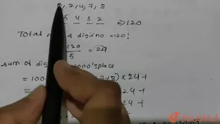 Find the sum of all 4 digited numbers that can be formed using the | Class 12 Maths | Doubtnut