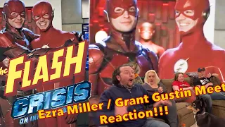 “The Flash” Ezra Miller Meets Grant Gustin Reaction Video (Crisis On Infinite Earths)