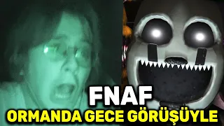 FNAF Ama Gece Görüşü Kamerasıyla Ormanın Yanında (Glitched Attraction Bölüm 1)