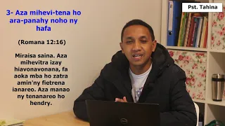 Marka 16: 15 - Tandremo ny hafam-ponao ry vao nanolo-tena