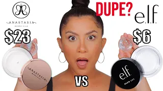 DUPE? E.L.F. BROW LIFT VS ABH BROW FREEZE WAX + WEAR TEST *sparse brows* | MagdalineJanet