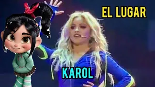 Karol Sevilla - El Lugar (concierto) wifi ralph