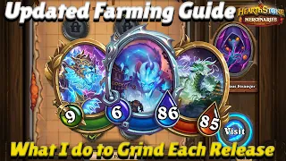 Updated Farming Guide! What I do to Grind Each Release! - Hearthstone Mercenaries Tips